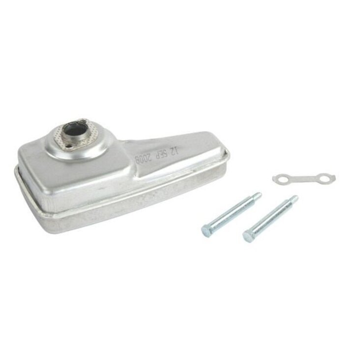 Uitlaat voor Briggs and Stratton motoren op Grasmaaiers van MTD, Husqvarna, Stiga, Jonsered, Wolf, CastelGarden, Mountfield, Bolens, Alko, Brill, Viking, JohnDeere, Ariens, Rover, Snapper, Morrison, Knalpot