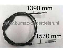 Koppelingskabel, Aandrijfkabel voor Alko 5300BRV en 5375VSC Grasmaaier, Grasmachine, Kabel voor Aandrijving van de Wielen Alko 5300 BRV, 5300 BRVC en 5575 VSC