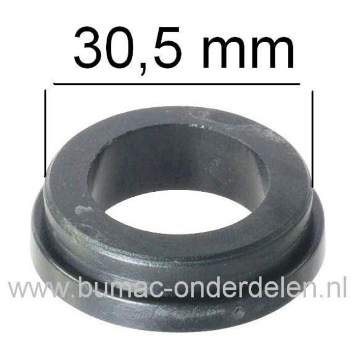 Bus voor d Voorwielen van Alko en Brill Zitmaaier - Frontmaaier - Tuintrekker, T13-85HD - T13-92 Lux - T13-102HDS Bio-Combi