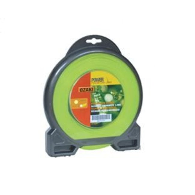 Maaidraad 1,6 mm voor Strimmers van Gardena, Brill, Flymo, Alko, Stihl, Husqvarna, Dolmar, Jonsered, Makita, Hitachi, Black en Decker, Bosch, Alko, Gardena, Brill, Flymo, Stiga, Castelgarden, Strimmers, 15 Mtr