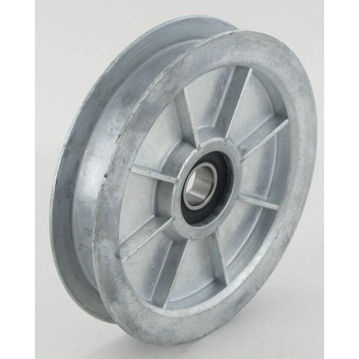 Drukpoelie voor Rijaandrijving bij Alko en Brill Zitmaaiers, Aandrijfpoelie voor de Wielen, Hydrostaat 514717, 464455, Alko Motorpoelie, Brill Zitmaaier Pouly