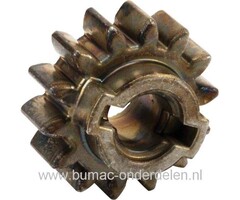 Tandwiel Aandrijving van Wielen Craftsman - Husqvarna en AYP Grasmaaier, Grasmachine, Tandwiel voor Linker of Rechter Wiel, Rondsel Wielaandrijving, 14 Tands Tandwiel, onderdeel