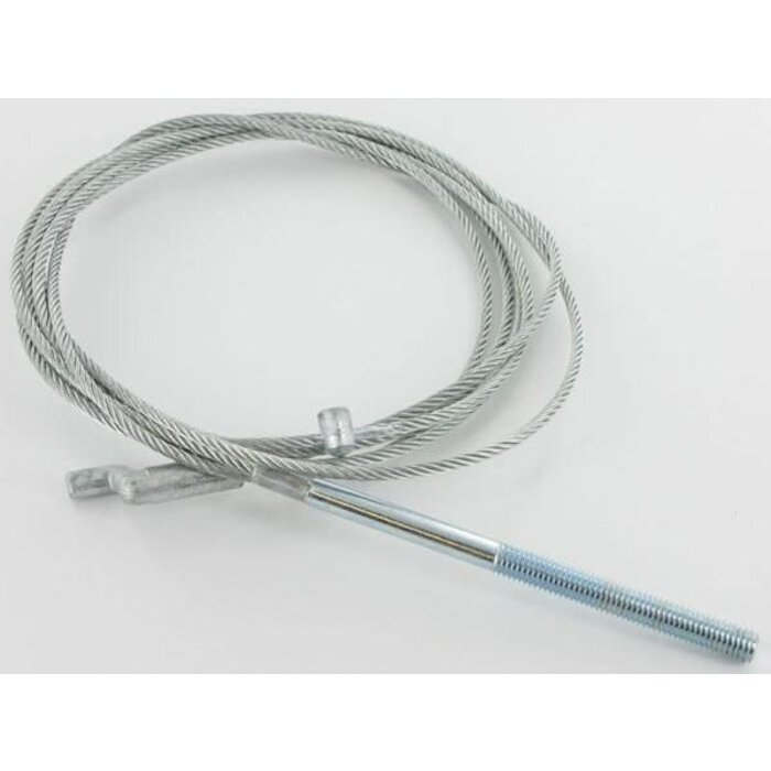 Stuurkabel voor Stiga Primo Frontmaaiers met Z Haak, Castelgarden X1, Mountfield 1125M, Frontmaaier met een Maaibreedte van 78 Cm Mulch, Stiga Stuurinrichting Kabel