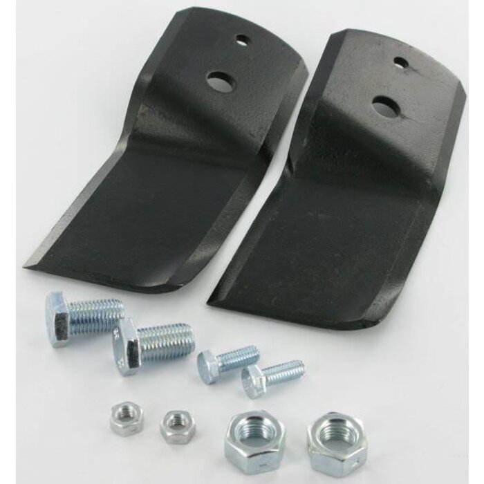 Maaimes set voor Frontmaaier met 78 Cm Maaidek, Stiga Primo - Villa 320 - Villa 520, Castelgarden X1, Mountfield 1125M, Frontmaaiers met Maaibreedte van 78 Cm, Mulch, Castel Garden, onderdeel, 1 set is voor 1 maaimes