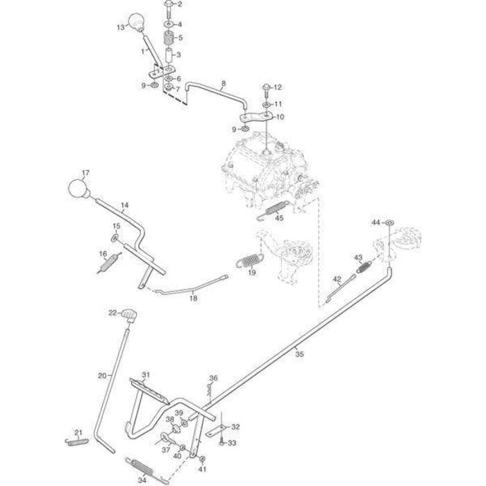 Nylon Bus voor Stiga Villa Primo Frontmaaiers Komt ook voor op Castelgarden en Mountfield Frontmaaiers Gleilager
