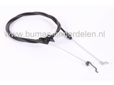 Kabel Rijaandrijving Craftsman, Husqvarna, Jonsered, Partner, Flymo, McCulloch, AYP Gazonmaaiers, CRAFTSMAN 917370412 met Voorwiel Aandrijving, Aandrijfkabel voor de Voorwielen bij ELECTROLUX Grasmachines, Benzinemaaiers Voorwiel Aangedreven