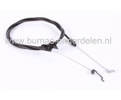 Kabel Rijaandrijving Craftsman, Husqvarna, Jonsered, Partner, Flymo, McCulloch, AYP  Gazonmaaiers, CRAFTSMAN 917370412 met Voorwiel Aandrijving, Aandrijfkabel voor de Voorwielen bij ELECTROLUX Grasmachines, Benzinemaaiers Voorwiel Aangedreven