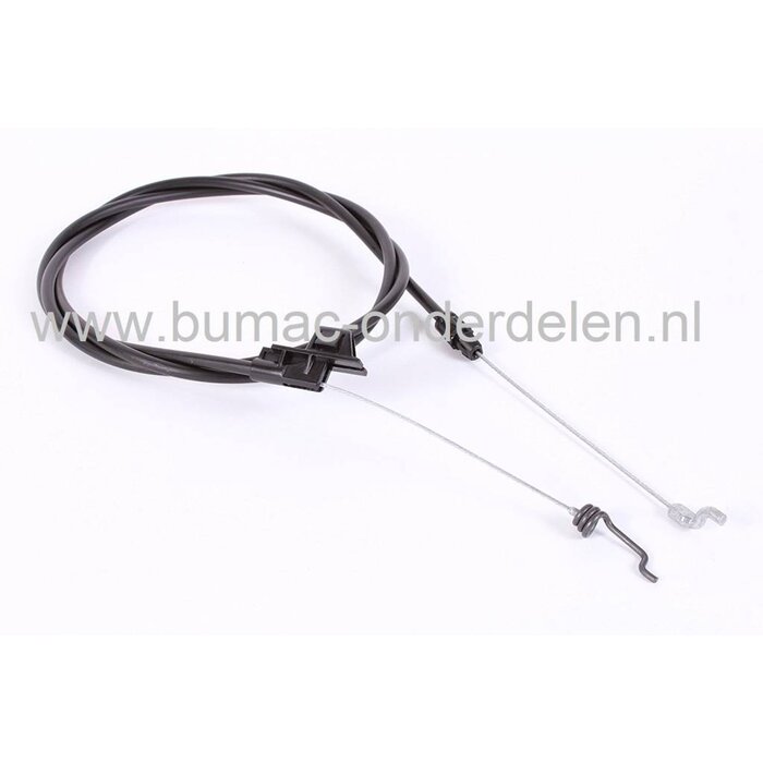 Kabel Rijaandrijving Craftsman, Husqvarna, Jonsered, Partner, Flymo, McCulloch, AYP Gazonmaaiers, CRAFTSMAN 917370412 met Voorwiel Aandrijving, Aandrijfkabel voor de Voorwielen bij ELECTROLUX Grasmachines, Benzinemaaiers Voorwiel Aangedreven
