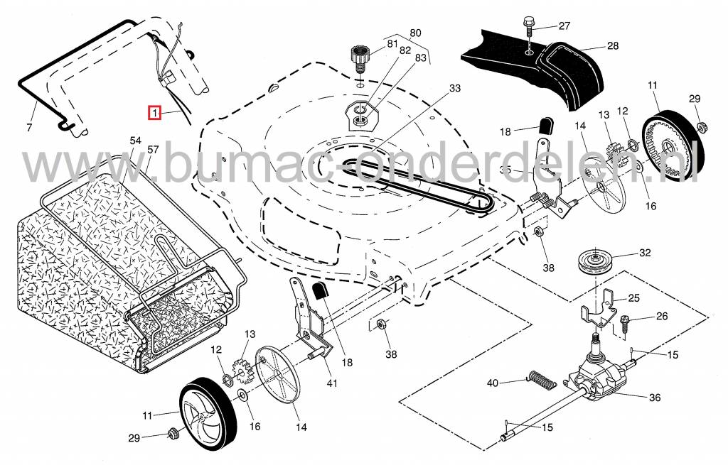 Kabel Rijaandrijving Craftsman, Husqvarna, Jonsered, Partner, Flymo, McCulloch, AYP Gazonmaaiers, CRAFTSMAN 917370412 met Voorwiel Aandrijving, Aandrijfkabel voor de Voorwielen bij ELECTROLUX Grasmachines, Benzinemaaiers Voorwiel Aangedreven
