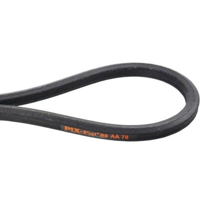 Zeskantsnaar AA78 voor de Wielen, Maaidek, Aandrijving Hydrostaat, Versnellingsbak, Maaimessen, V snaar Rijden, Aandrijfriem, Aandrijfsnaar, Riemen, Snaren, Zitmaaiers