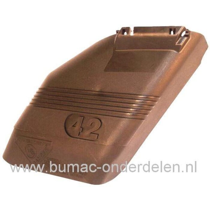 Zijuitworp Deflector voor HUSQVARNA - JONSERED - PARTNER - MCCULLOCH - LAZER - WIZARD - YARDPRO - AYP - Zitmaaiers met 42 Inch 106 - 107 Cm Zijuitworp en-of Mulch Maaidek, Craftsman YT4000