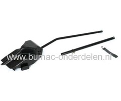 Mulchplug voor MTD, Wolf, Cub Cadet Zitmaaier, Tuintrekker Mulchstop voor 38 en 41 Inch, 96 en 105 Cm Maaidek 500 en 700 Serie, Mulchplug voor Maaihuis
