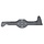 Maaimes Links 46,5 Cm voor Zitmaaiers met een 36 Inch (92 Cm) Maaidek, Opvang, Mulchen, Zijuitworp, AYP - Husqvarna - Partner - Jonsered - Lazer - Mc Culloch CT135, CTH151,  P135B92RB, P13592RB 