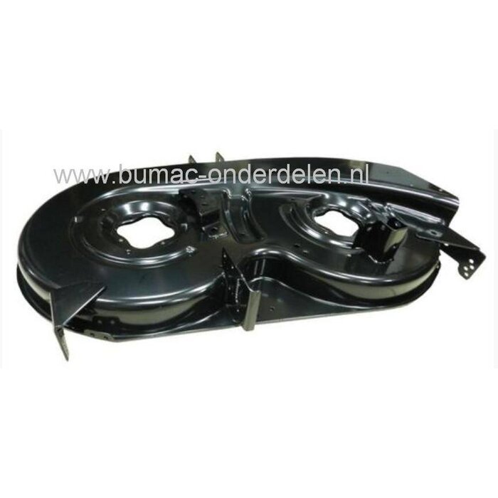 Maaidek voor MTD, White, Cub Cadet, YardMan, Wolf, Bolens Zitmaaier, Tuintrekker Maaidek 96 Cm Zijuitworp voor Kaal Maaihuis 38 Inch