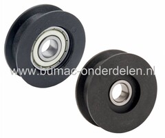 Spanpoelie voor John Deere, Sabo en Ibea Cirkelmaaiers, Loopmaaiers, Grasmaaiers, Spanriemschijven, Riemspanrollen, Poelie's, JOHN DEERE, SABO, IBEA V-snaar pouly's voor Gazonmaaiers