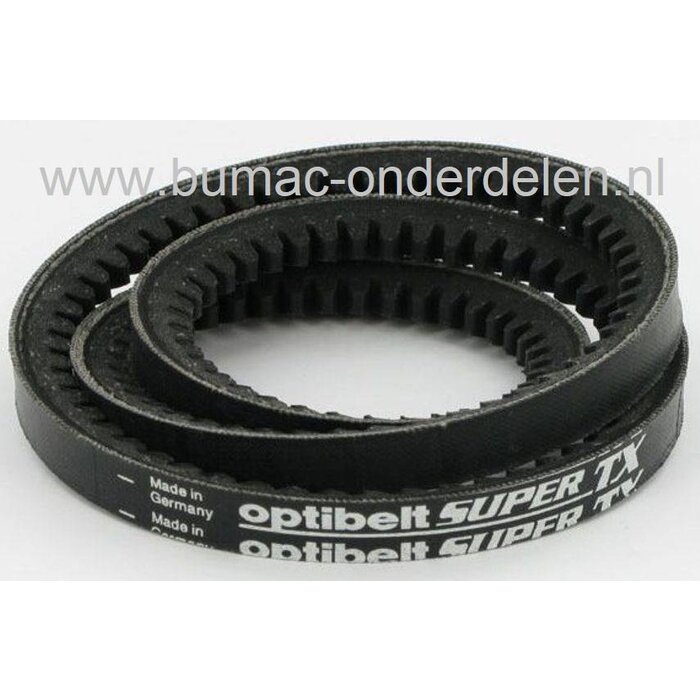 V snaar Aandrijving Stiga Grasmaaier Multiclip 50 4SE Rental, Turbo 53-4S Combi, Turbo Pro 53 4S Inox Combi, Turbo 53S 4S, 53 S4Q H, 53 S4Q B, Multiclip 50 4S, Pro 50 4S Inox Svan, 53 S4, 53S, 53S Rental, Pro 53 S Svan, Pro 53 S B, onderdeel