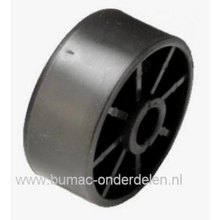 Wiel voor Maaidek Stiga - Castelgarden - Mountfield - GTM - Maestro - MTD, JohnDeere, Sabo, Viking, Stiga Park 100M, 102M, 107M, 110 Combi Pro, 121M, 125, Villa 107M, Combi,Titan 125B - 125H Combi, Steunwiel voor Frontmaaiers, onderdeel