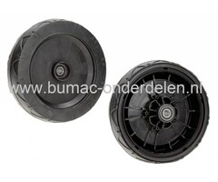 Wiel Ø200 mm CASTELGARDEN, STIGA, MOUNTFIELD, ALPINA Gazonmaaiers, Cirkelmaaiers, Loopmaaiers, Voorwiel Turbo 53SE4Q, NTL534WTRQ, 461PDES, 462PD, 4820HP, 4820PD, EL4800HP, EL4800PDBW, HW512PD, HW514PD, HWS510PD, S460PD, S461HP, S461PDES, S464PD