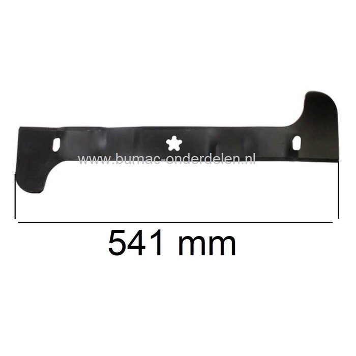 Mes 54,1 Cm voor Jonsered, Husqvarna, Partner en Mcculloch Zitmaaier met 107 Cm - 42 Inch Achteruitworp Maaidek Maaimes voor Jonsered LT2320 CMA2, Husqvarna CTH164T, CTH171, CTH184T, CTH194, CTH224T, CTH2642TRE, CTH2642TR, TC242, TC142 Zitmaaiers - Tuintr