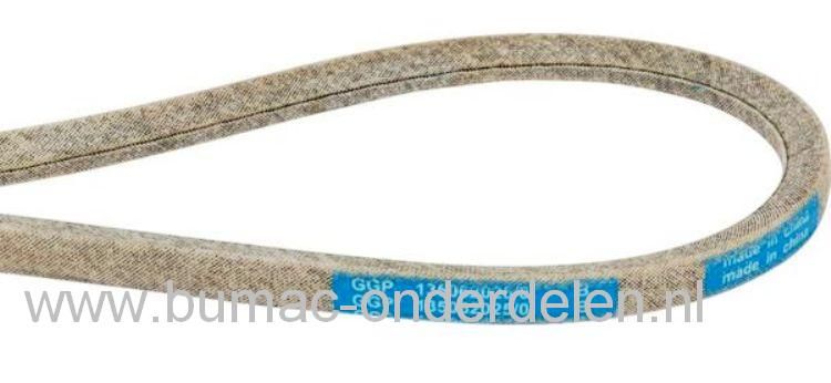 V snaar aandrijving Maaidek Stiga PARK 95 COMBI EL QF Frontmaaier, Aandrijfsnaar voor de Messen komt ook voor op Castelgarden en Mountfield Frontmaaiers, Zitmaaiers Aandrijfriem voor Stiga PARK 95 COMBI ELQF Frontmaaiers