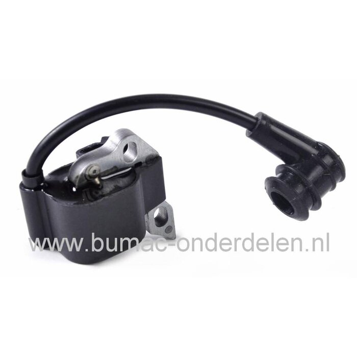 Stihl Bobine ontstekingsspoel compleet met bougiekabel en bevestigingspunten 8,4 x 5,6 mm voor Stihl MS170, MS180, MS180C-B, 017 en 018 kettingzagen, motoronderdeel, motorzaag