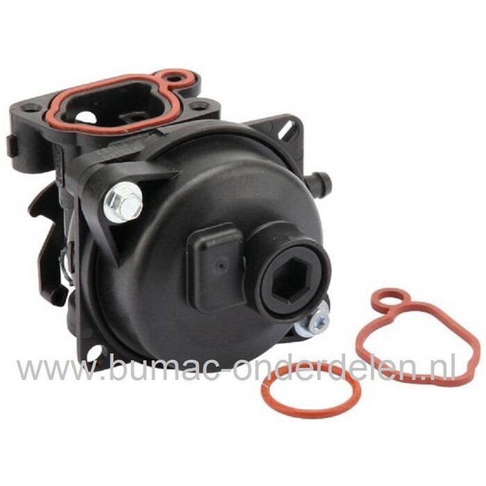 Carburateur voor Briggs & Stratton Motoren op Grasmaaier, Cirkelmaaier, Benzinemaaier, Vergasser B&S, Carburator voor B en S Motoren, Spirit 09P6