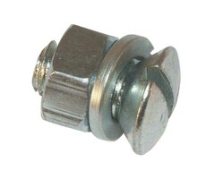 Brill Bevestigingsset met 4 Bouten, Moeren en Sluitringen voor Brill Messet 1101092, Grasmaaier
