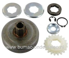 Aandrijftandwiel voor de Stihl 028 en MS280 Kettingzaag, Motorzaag.