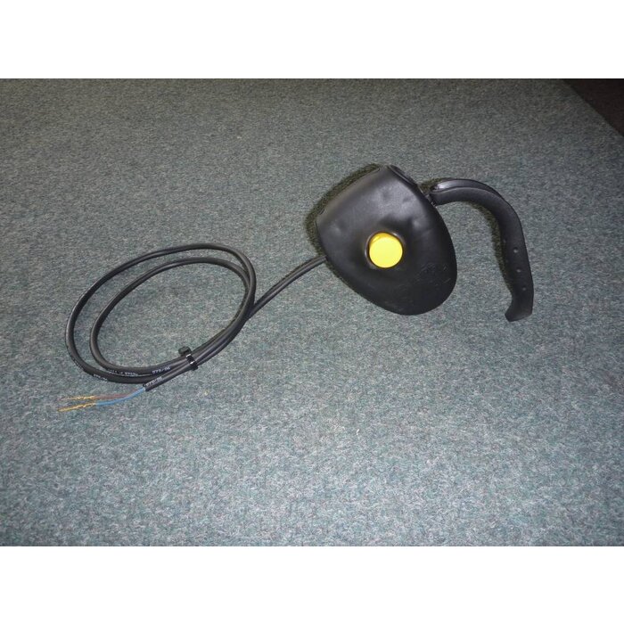 Schakelaar voor Elektrische Grasmaaier voor het Inschakelen van de Motor bij Black en Decker, Bosch, Wolf, Flymo, Gardena, Brill, Husqvarna, MTD, Jonsered, Viking, Sabo, Partner, Mcculloch, Veiligheidsschakelaar voor Grasmaaiers onderdeel