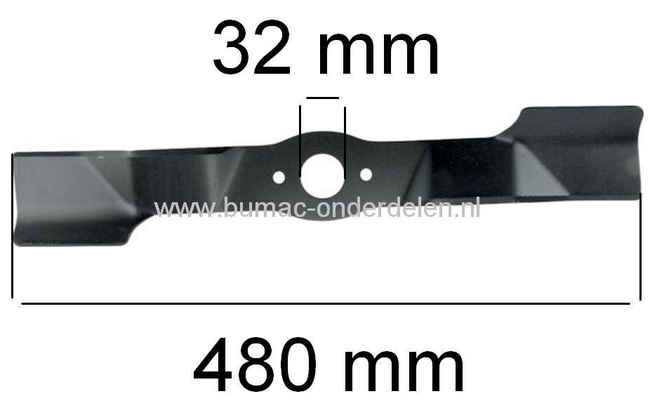 Viking Mes 48 Cm voor MB 3 R, MB 3 RT, MB 3 RC, MB 3.1 RC, MB 3.1 RT Grasmaaier Maaimes voor Viking MB3R, MB3RT, MB3RC, MB3.1RC, MB3.1RT Maaiers