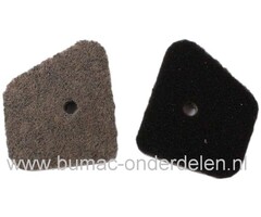 Luchtfilter voor Stihl 2-Takt Motoren, Kettingzaag - Bosmaaier - Heggenschaar - Motorzaag - Trimmer - Strimmer - Bladblazer - Combimotor - Verwisselbare Stokzaag, FC100, FC110, FC90, FC95, FR130T, FS100, FS110, FS130, FS310, FS87, FS87R