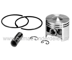 Zuiger Ø 46 mm voor Stihl 028 en 028S Kettingzaag Zuiger Compleet met Zuigerveren, Pistonpen en Borgveren, Zuigerset voor Stihl 028 en 028S Motorzaag onderdeel