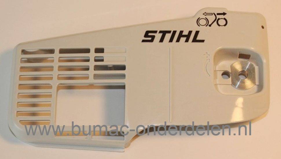 Zijdeksel voor Stihl 020, MS200, MC200 Kettingzaag, Koppelingsdeksel, Zijkap voor Stihl 020, MS200, MS200T, MC200, Rechter kap voor Bevestigen van het Zaagblad, Stihl 020, MS 200, MS 200T, MC 200 Motorzaag, Tophendelzaag onderdeel