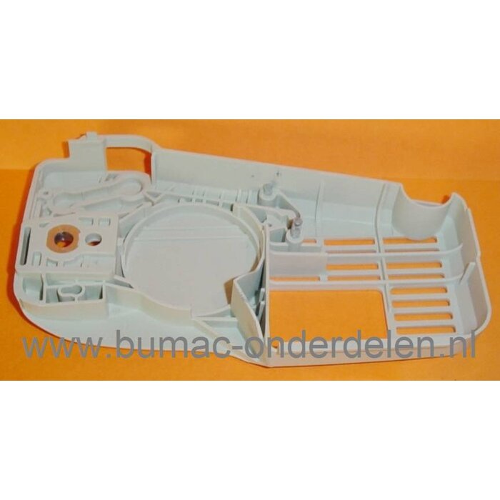 Zijdeksel voor Stihl 020, MS200, MC200 Kettingzaag, Koppelingsdeksel, Zijkap voor Stihl 020, MS200, MS200T, MC200, Rechter kap voor Bevestigen van het Zaagblad, Stihl 020, MS 200, MS 200T, MC 200 Motorzaag, Tophendelzaag onderdeel