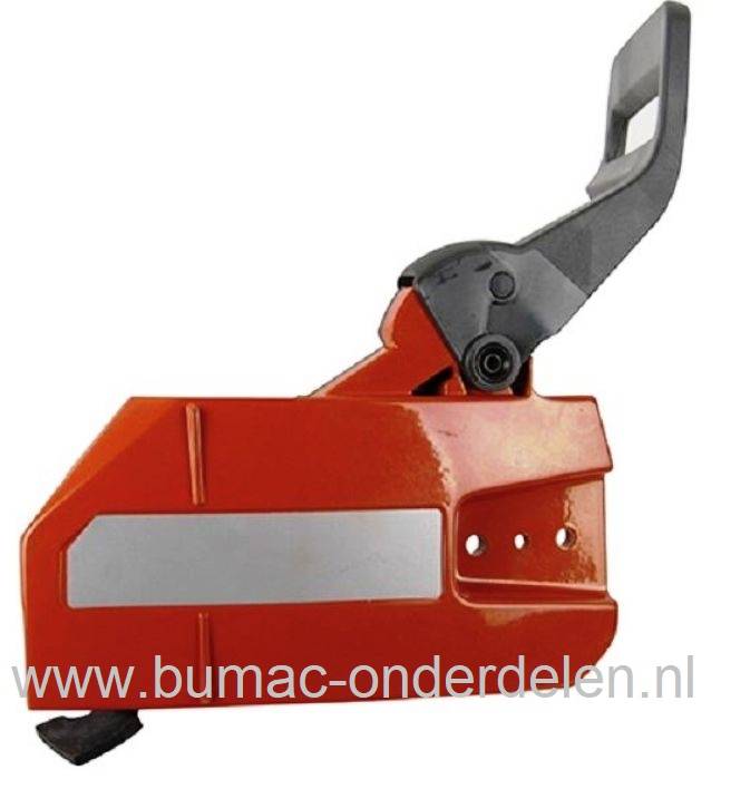 Rechter zijkap, Koppelingsdeksel voor Husqvarna 281 en 288 Kettingzaag, Motorzaag Complete Kettingrem met Hendel en Huis voor Husqvarna 281, 288, 281XP, 288XP en 288EPA Kettingzaag