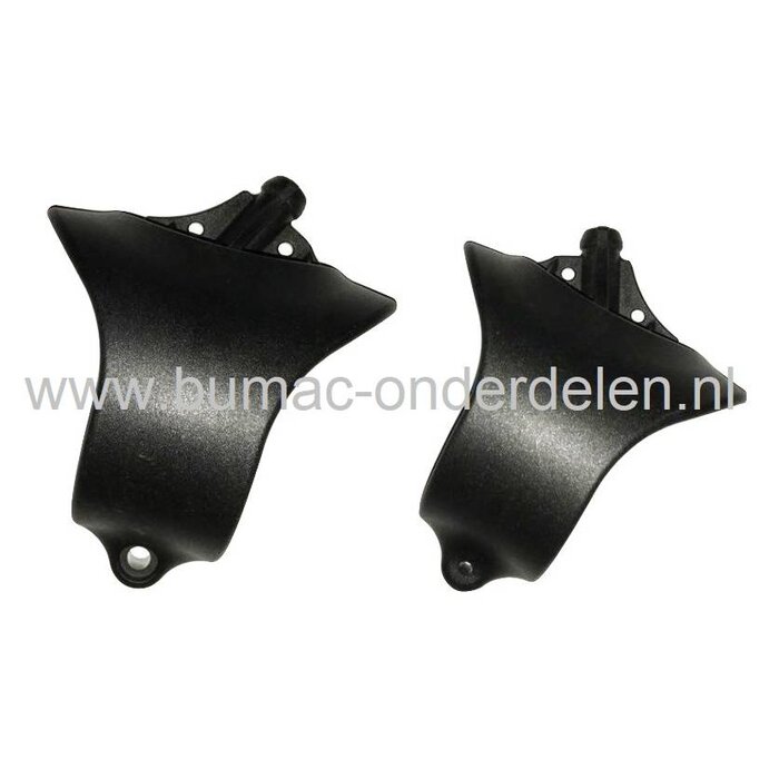 Klembeugelset STIHL BR500, BR550, BR600 Ruggedragen Bladblazer Klembeugel Links en Rechts voor Handgreep van Stihl BR 500, BR 550, BR 600 Bladblazers