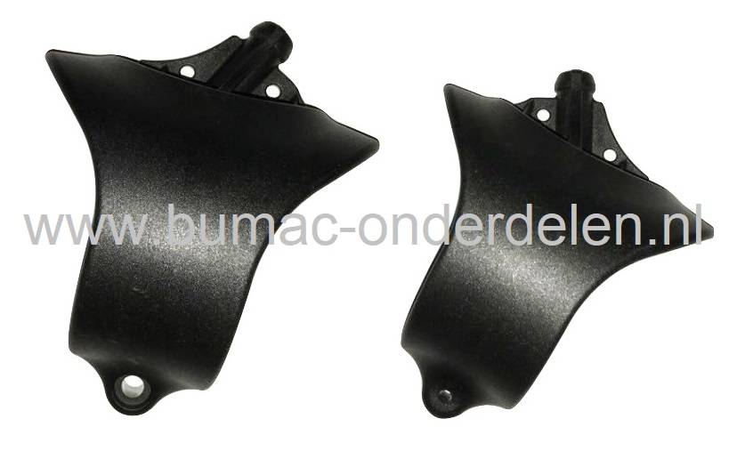 Klembeugelset STIHL BR500, BR550, BR600 Ruggedragen Bladblazer Klembeugel Links en Rechts voor Handgreep van Stihl BR 500, BR 550, BR 600 Bladblazers