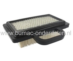 Luchtfilter voor B&S Intek V-Twin motoren 16 - 27 pk op Zitmaaier, Tuintrekker, Luchtfilter voor Briggs and Stratton Motor op onder andere John Deere Tuintrekkers, Zitmaaiers