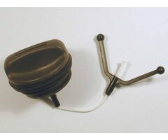 Benzinedop en/of Oliedop voor Husqvarna en Jonsered Kettingzaag - Motorzaag Tankdop voor Husqvarna Kettingzaag 120 MARK II, 130, 135, 135E, 140, 140E, 235, 235E, 435, 435E, 445, 445E, 450, 450E CS2234, CS2238, CS2240, CS2245, CS2250,  CS340, CS350, CS380,