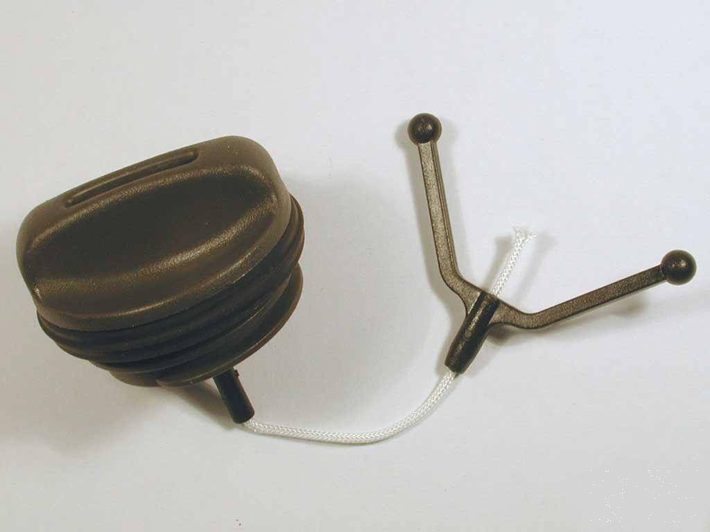 Benzinedop en/of Oliedop voor Husqvarna en Jonsered Kettingzaag - Motorzaag Tankdop voor Husqvarna Kettingzaag 120 MARK II, 130, 135, 135E, 140, 140E, 235, 235E, 435, 435E, 445, 445E, 450, 450E CS2234, CS2238, CS2240, CS2245, CS2250,  CS340, CS350, CS380,