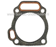 Cilinderafdichting voor Honda - Loncin GX340, GX390, G390F, G390FD Motor 10 Pk en 13 Pk, Horizontale Krukas op Kart, Generator, Kooimaaier, Kantensnijder, Trilplaat, Aggregaat, Verticuteermachine, Tuinfrees, Asfaltzaag, Hogedrukreiniger, Houtklove Pakking