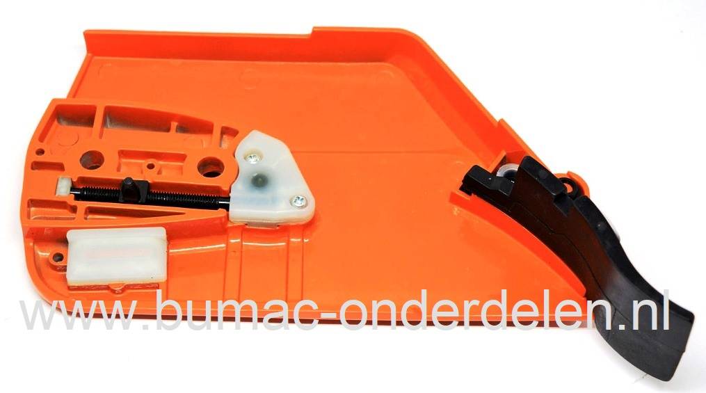 Rechter Zijdeksel voor Husqvarna en Jonsered Kettingzaag, Koppelingsdeksel voor Husqvarna 365, 371, 362XP, 372XP, 385 EPA, 570, 570XP, 575XP, 576XP Jonsered CS2165, CS2165EPA, Rechter Zijkap voor Bevestigen Zaagblad Motorzaag onderdeel