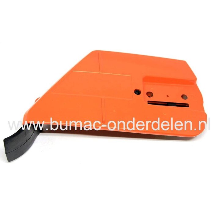 Rechter Zijdeksel voor Husqvarna en Jonsered Kettingzaag, Koppelingsdeksel voor Husqvarna 365, 371, 362XP, 372XP, 385 EPA, 570, 570XP, 575XP, 576XP Jonsered CS2165, CS2165EPA, Rechter Zijkap voor Bevestigen Zaagblad Motorzaag onderdeel