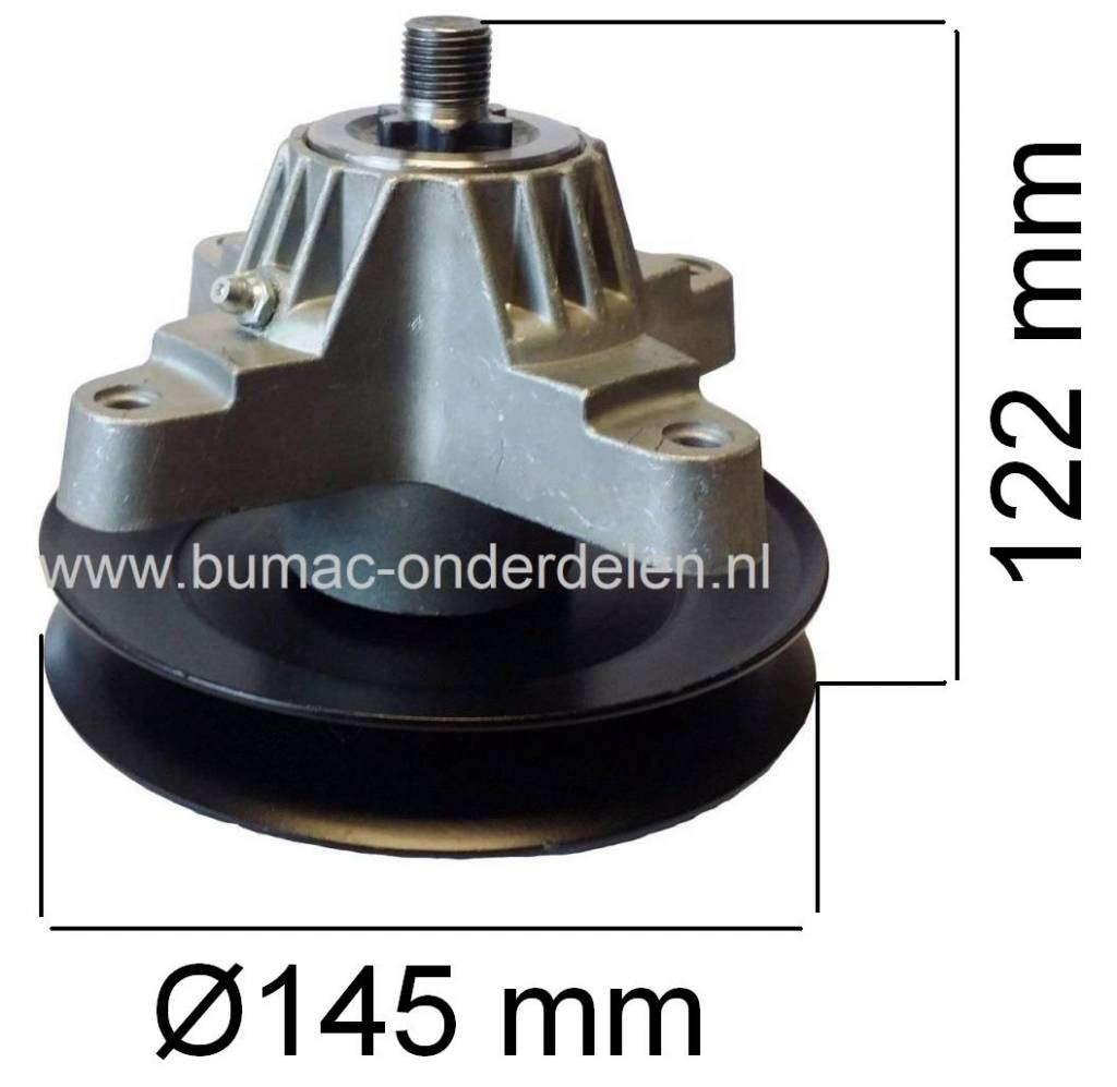 Lagerhuis Compleet voor MTD, Yardman, Cub Cadet, Gutbrod en Wolf Zitmaaier, Tuintrekker met 42 Inch - 107 Cm Zijuitworp of Mulch Maaidek, 604G, AF 6135, AG 6145, AG 6150 K, DLX 96 SA, DLX107 SALK, DLX 107 SHL, HG 6160, HG 6180, ZG 6170, AF 6135, AG 6145,