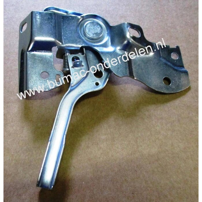 Gashendel met Regelplaat voor Honda GX140, GX160 en GX200 Motor, Regulateurstang Compleet voor Honda GX 140, GX 160 en GX 200 Motor op Trilplaat, Veegmachine, Generator, Aggregaat, Houtklover, Hogedrukreiniger, Kooimaaier, Verticuteer machine, Tuinfrees