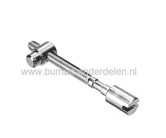 Kettingspanner voor Echo - Shindaiwa Kettingzaag Kettingspanner onder andere voor Echo Motorzaag CS-440 EVL, CS-452 VL, CS-500 EVL, CS-510 EVL, CS-550 EVL, CS-601 S, CS-601 SVL, CS-650 EVL, CS-660 EVL, CS-6700, CS-6701, CS-701 SVL, CS-750 EVL, onderdeel