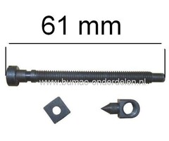 Kettingspanner voor Husqvarna 42 - 44 - 50 - R50 - 51 - 55 - 238 - 242 - 444, Kettingzaag, Motorzaag, Husqvarna, Jonsered onderdeel