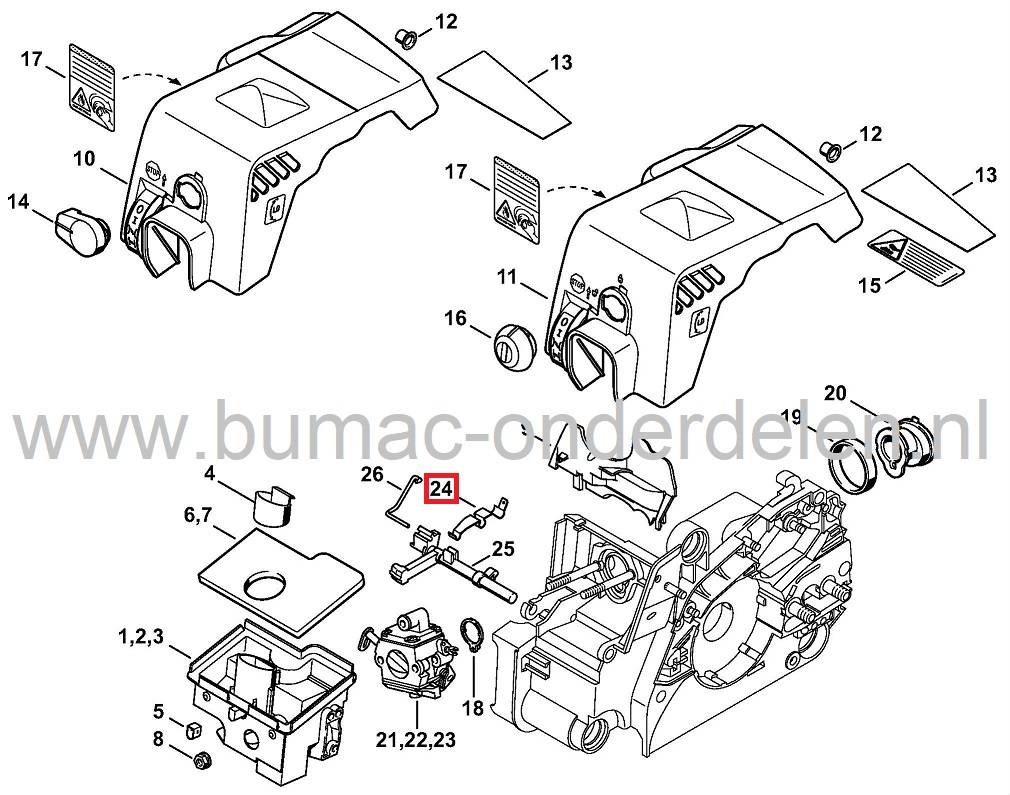 Contactveer voor Stihl Kettingzagen, Motorzagen, STIHL Startschakelaar 017, 018, 064, 066, MS170, MS180, MS640, MS650, MS660, Metalen Contactplaatje voor Stihl Benzinemotorzaag, STIHL Elektrische onderdelen