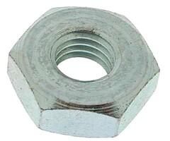 Moer M10x19mm voor Stihl Kettingzaag, Motorzaag, Moer voor Bevestigen van Koppelingsdeksel - Rechter Zijkap, Moer komt onder andere voor op Stihl Kettingzaag 08S - 050 - 051 - 075 - 076 - 084 - 088 - MS880, onderdeel