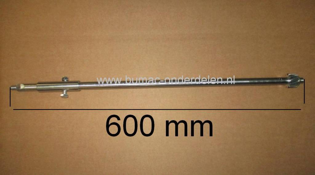 Stuuras Met Vast Tandwiel voor Zitmaaier van Partner, Husqvarna, Wizard, Jonsered, Craftsman, Mcculloch, Lazer, Yardpro, AYP Tuintrekker